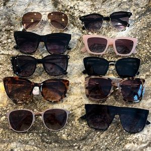 10 sunglasses for $30